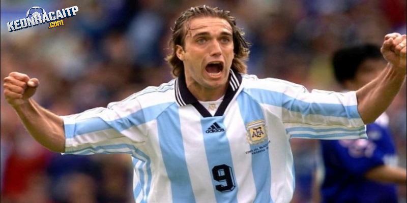 Gabriel Batistuta sở hữu số bàn thắng đáng nể trong những kỳ World Cup