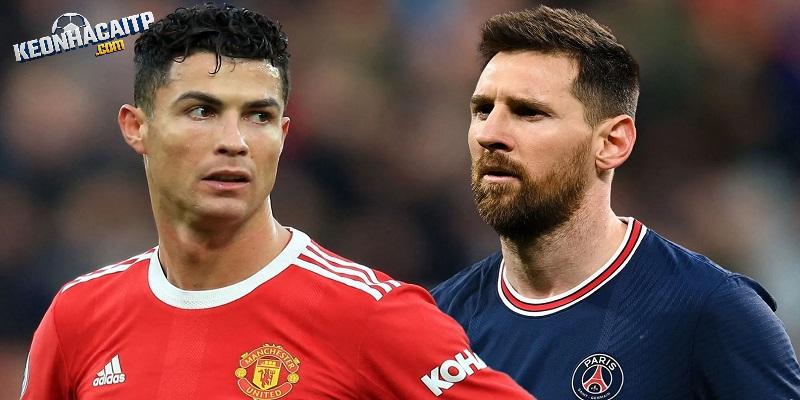 Ronaldo và Messi đều có mặt trong danh sách top cầu thủ ghi bàn nhiều nhất